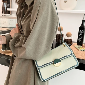 Модная женская сумка через плечо из искусственной кожи, дизайнерские женские сумки через плечо для женщин, высококачественные женские сумки, дорожная сумка-мессенджер