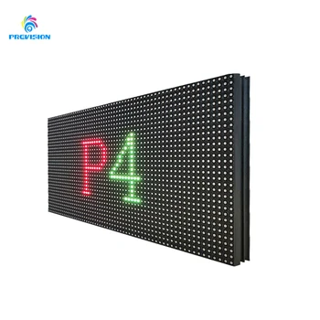 Дешевая Напольная Дисплейная Панель Сид P4 320x160mm делает Водостойким Полноцветный видео-Дисплей Высокой Яркости Smd Led Screen для рекламы