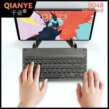 Qianye B048 Клавиатура Bluetooth в стиле Губной Гармошки Складной Портативный Мини-Планшет Android для Windows Android IOS Планшет ipad Телефон