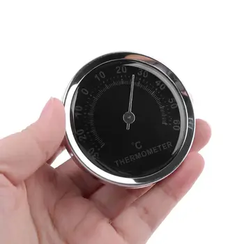 58-миллиметровый мини-круглый термометр с наклеенной наклейкой, датчик температуры, липкий Легкий измеритель температуры для автомобиля, домашнего хозяйства, офиса