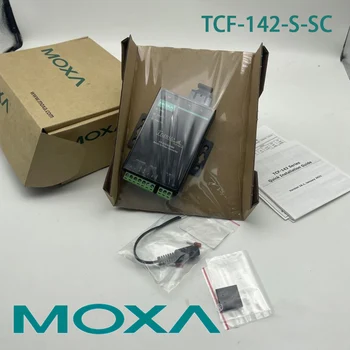 Промышленный преобразователь последовательного сигнала MOXA TCF-142-S-SC в оптоволокно